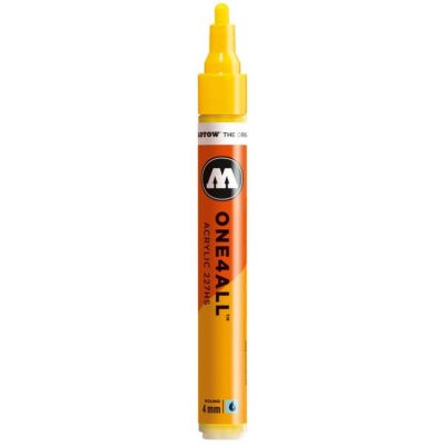 Marker acrilic, varf 4mm, One4All 227HS Molotow, neon orange fluorescent