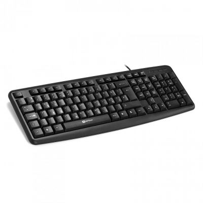 Tastatura Serioux 9400ROUSB, cu fir, RO layout, USB, neagra