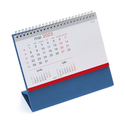 Calendar de birou, 12 +1 file, EGO, Caro+