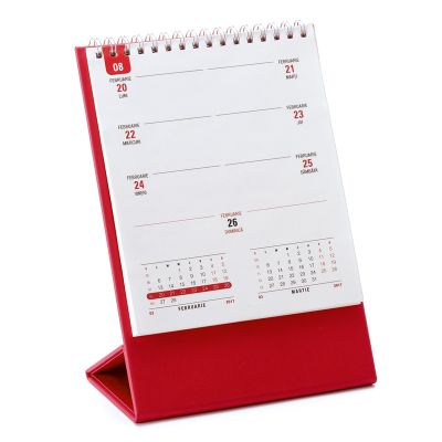 Calendar de birou, 12 +1 file, EGO, Prisma