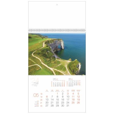 Calendar de perete, EGO, Peisaje, 12 +1 file