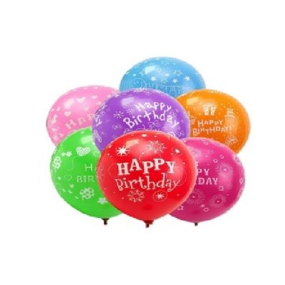Baloane petrecere, Happy Birthday, 100buc/set