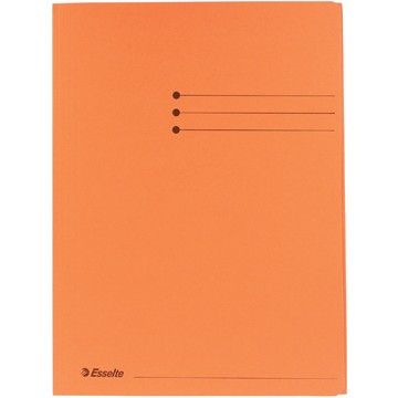 Dosar carton plic, 250g/mp, Esselte, portocaliu