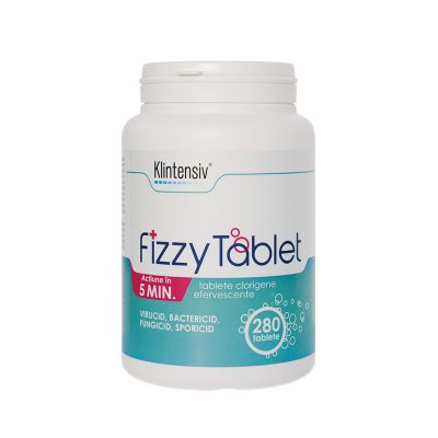 Dezinfectant cloramina, 280 tablete, Klintensiv Fizzy