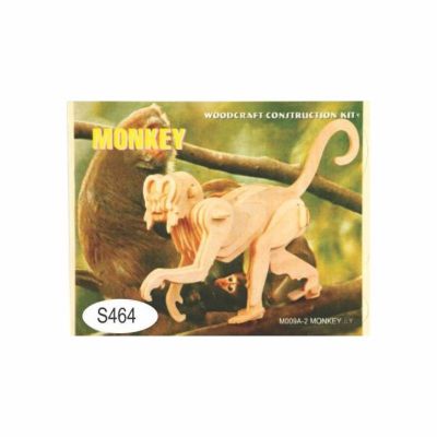 puzzle-3d-din-lemn-23x18-5cm-maimuta