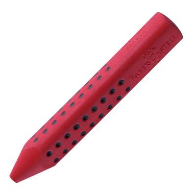 Radiera pentru creion, ergonomica, rosie/albastra, Faber-Castell Grip 2001