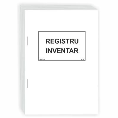 Registru inventar - societati A4, 14-1-2, coperta carton 100 file