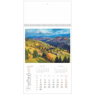 Calendar de perete, EGO, Romania, 12 +1 file