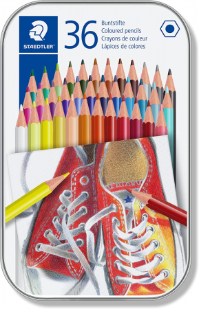 Creioane colorate, 36buc/set, Staedtler
