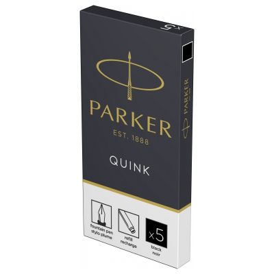 Patroane cerneala mari, 5 buc/cut, Parker Quink