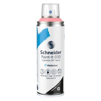 Spray cu vopsea 200ml, Supreme DIY Paint-It 030, Schneider, rose