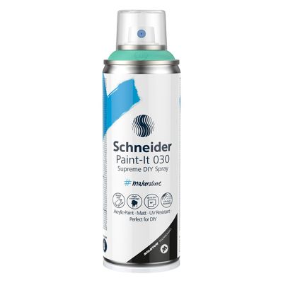 Spray cu vopsea 200ml, Supreme DIY Paint-It 030, Schneider, turquoise