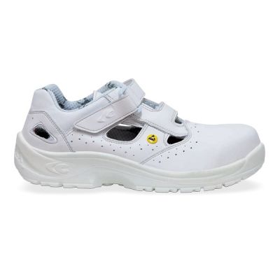 Pantofi de protectie ESD cu bombeu non-metalic, SERVIUS S1 alb