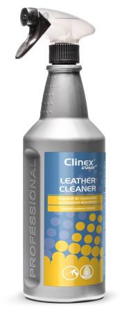 CLINEX EXPERT+ Leather Cleaner, solutie pt. curatare suprafete din piele naturala, 1 litru, cu pulve