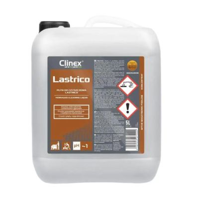CLINEX Lastrico, 5litri, detergent pt curatare terase, indepartare ciment, ipsos de pe supr ceramice
