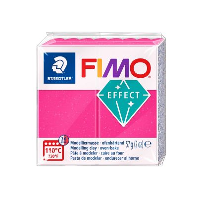 Plastilina, 57g/buc, Fimo Soft/Effect, Staedtler, quartz roz