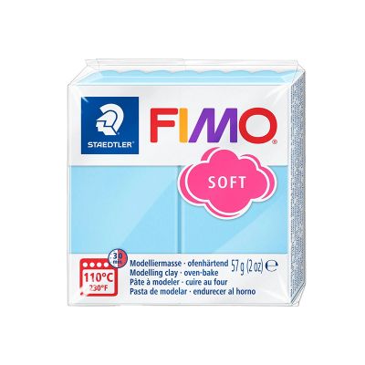 Plastilina, 57g/buc, Fimo Soft/Effect, Staedtler, aqua