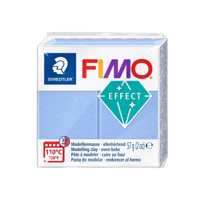 Plastilina, 57g/buc, Fimo Soft/Effect, Staedtler, albastru agat