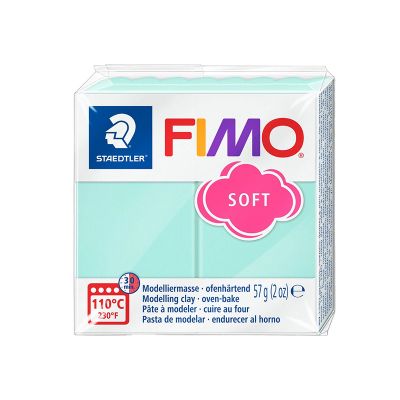 Plastilina, 57g/buc, Fimo Soft/Effect, Staedtler, menta