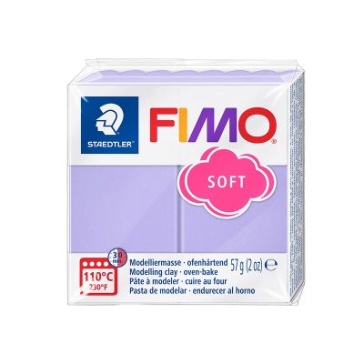 Plastilina, 57g/buc, Fimo Soft/Effect, Staedtler, liliac