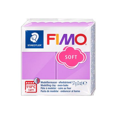 Plastilina, 57g/buc, Fimo Soft/Effect, Staedtler, lavanda