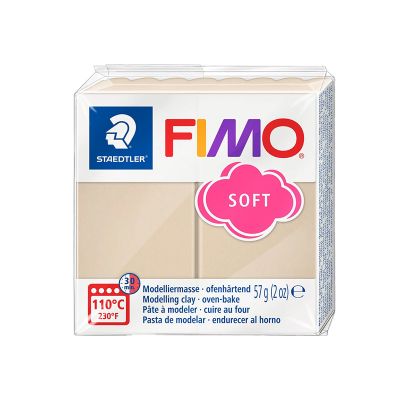 Plastilina, 57g/buc, Fimo Soft/Effect, Staedtler, sahara