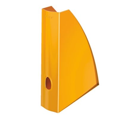 Suport vertical 7,5 cm, Leitz Wow, portocaliu metalizat