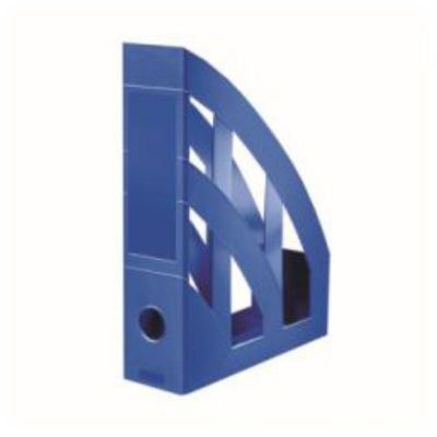 Suport vertical 7cm, PVC, Herlitz, albastru