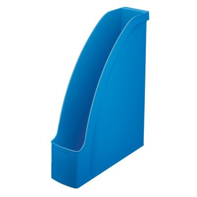Suport vertical 8 cm, Leitz Plus, albastru deschis
