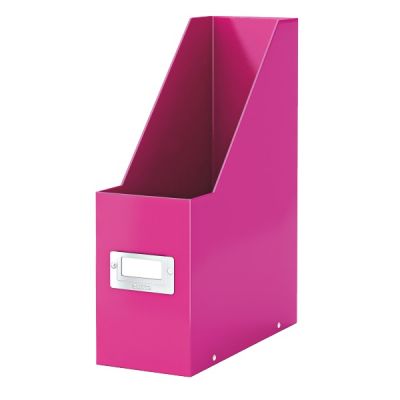 Suport vertical, pliabil, 9,5 cm, Leitz Click&Store, roz