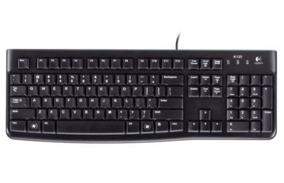 Tastatura PC, K120, conexiune USB plug & play, Logitech