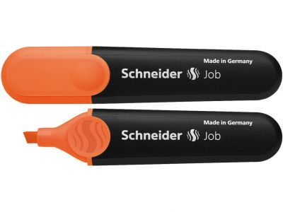 Textmarker varf tesit, Schneider Job, portocaliu
