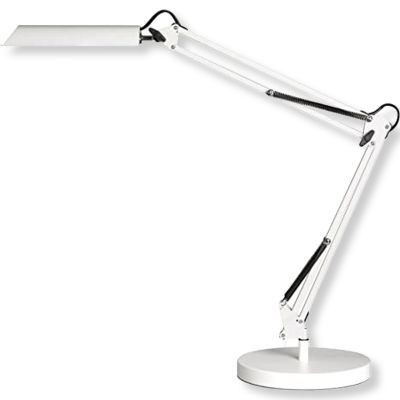 Lampa de birou, LED, Unilux Swingo, alb