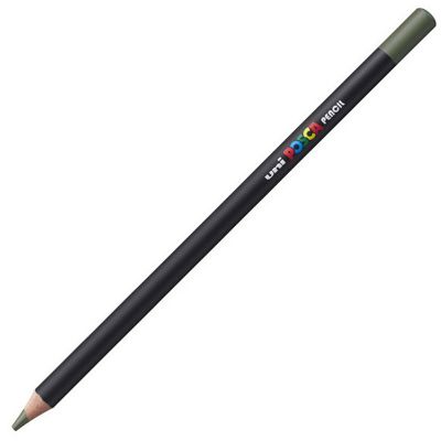 Creion pastel uleios, 4mm, KPE-200, Posca, verde kaki