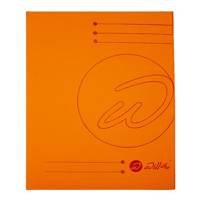 Dosar carton cu sina, 250g/mp, Willgo, portocaliu