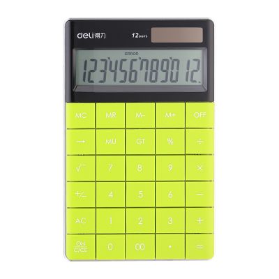 Calculator de birou, 12digiti, Modern Deli, verde