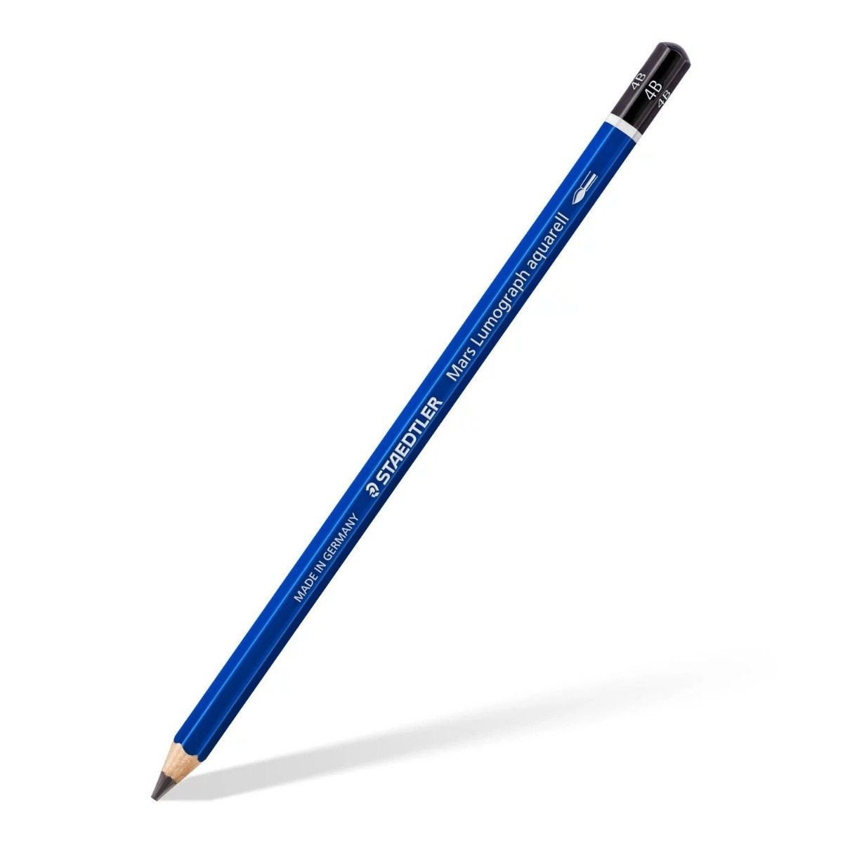 Creioane acuarelabile 3buc/set + pensula, Mars Lumograph aquarell 100A, Staedtler