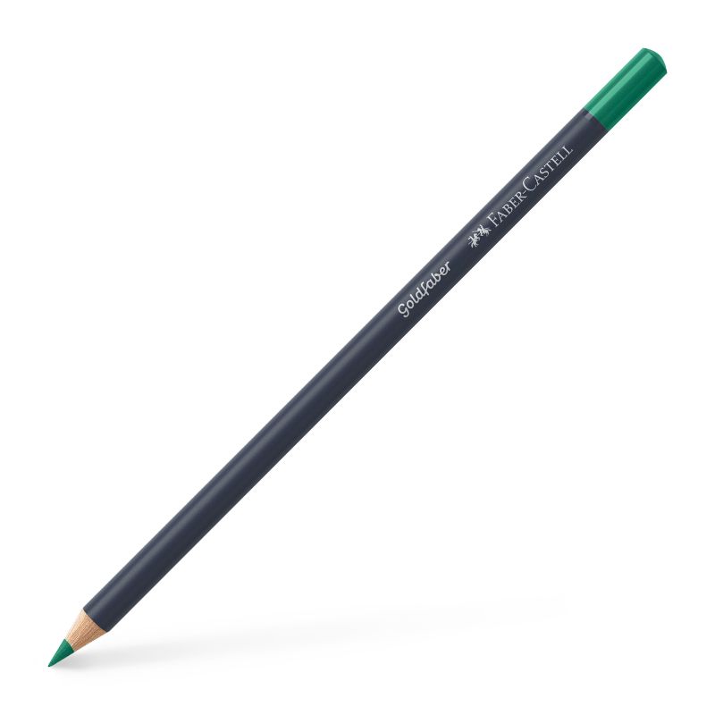 Creion color Faber-Castell Goldfaber 162, verde deschis Faber-Castell imagine 2022 depozituldepapetarie.ro