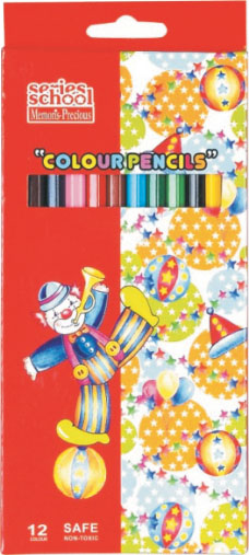 Creioane color, 12 culori, Colour Pencils rik.ro imagine 2022 cartile.ro