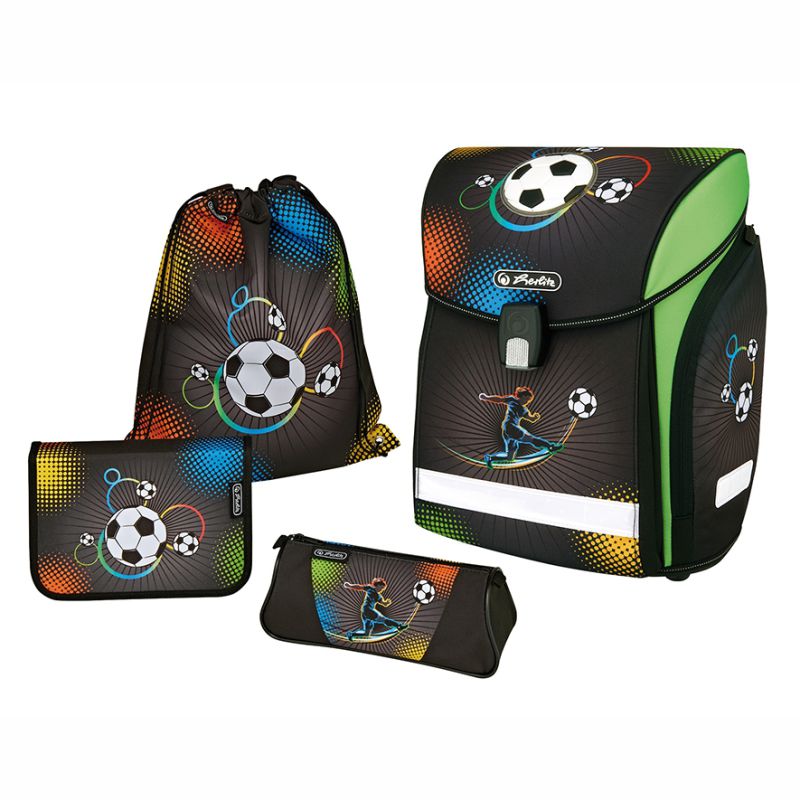 Ghiozdan ergonomic, echipat, Midi Plus Soccer Herlitz Herlitz imagine 2022 depozituldepapetarie.ro