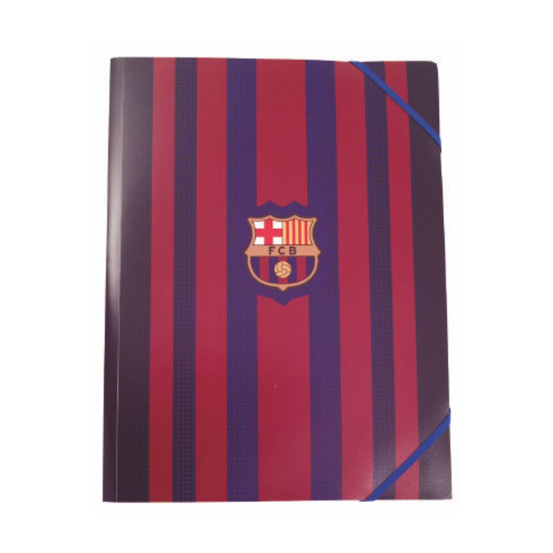 Mapa plastic, A4, cu elastic, FC Barcelona