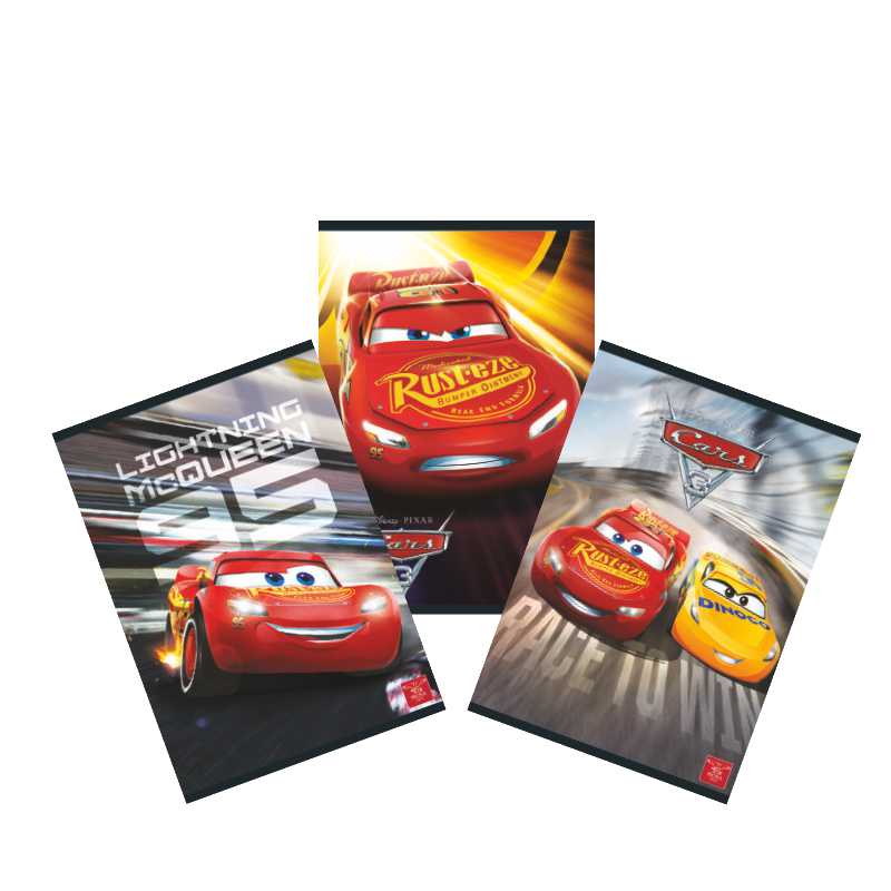 Caiet A5, tip1, 24file, Cars3 24file