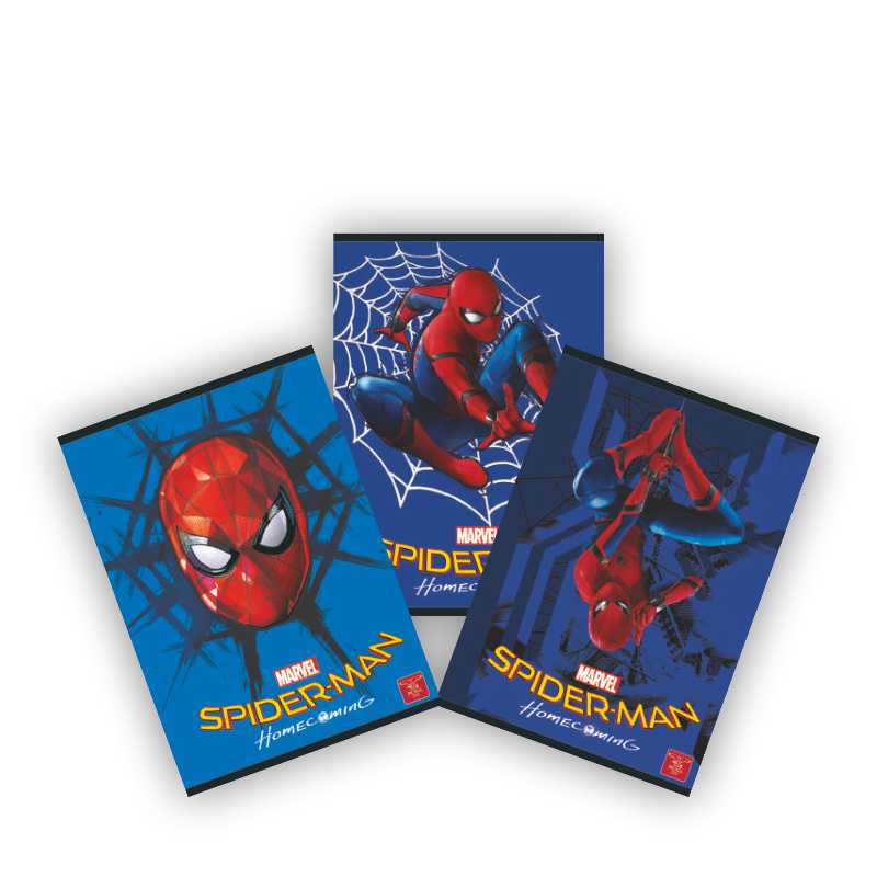 Caiet A5, tip1, 24file, Spiderman
