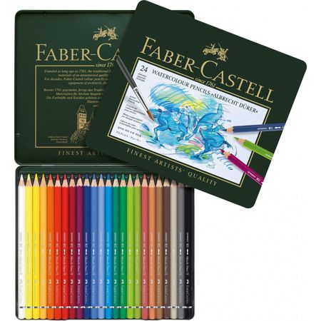 Creioane color groase 24 culori + ascutitoare, Faber-Castell Jumbo Faber-Castell