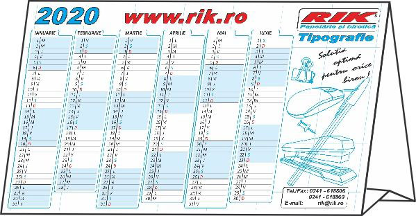 Calendar de birou personalizat, Piramida, Akko Akko imagine 2022 cartile.ro